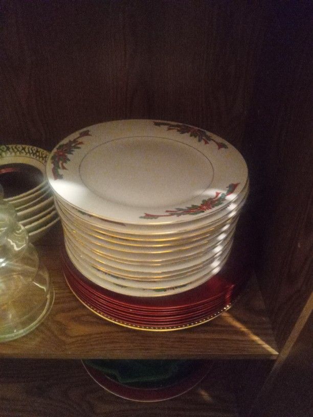 Christmas China Set