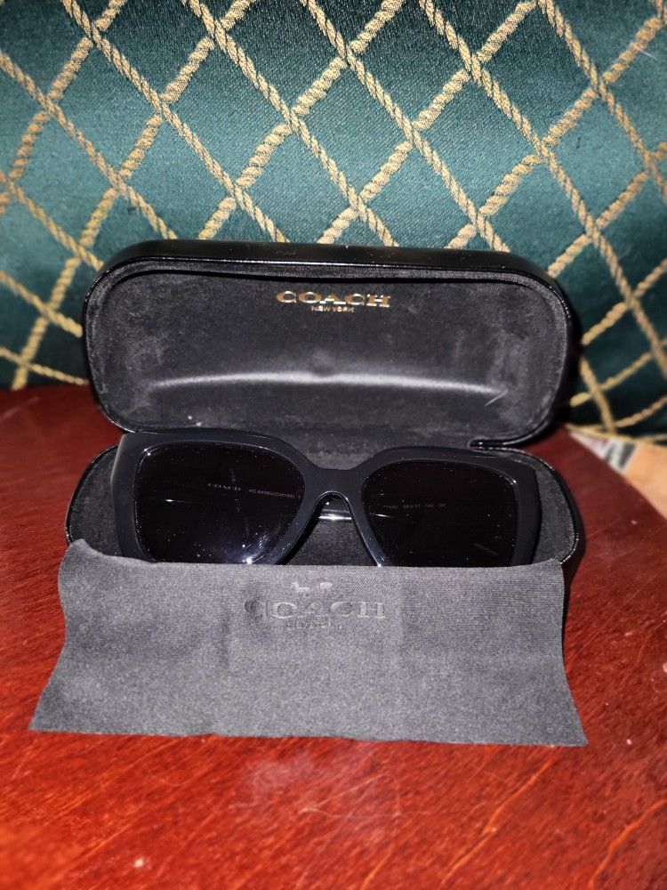Maxi Sculpted C Coach Sunglasses