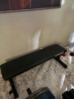 Synergee flat bench 1000lb capacity