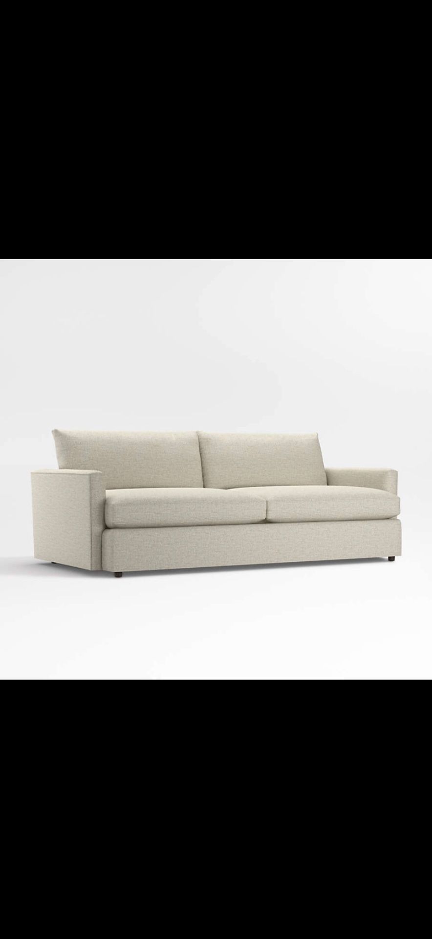 Crate And barrel Couch 93" 