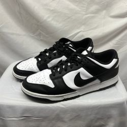 Nike Dunk Low Retro Panda Black White Men's Casual Sneakers