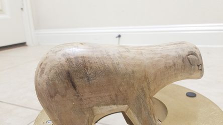 Wooden Craft Bear Decor