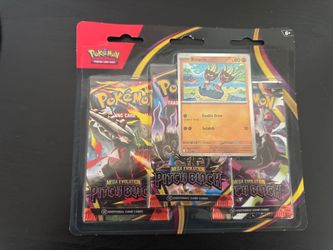 Pokémon TCG: Mega Evolution Pitch Black 3-Pack Blister Binacle Promo sealed