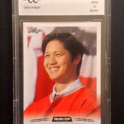Shohei Ohtani Rookie Card Mint 10 RC