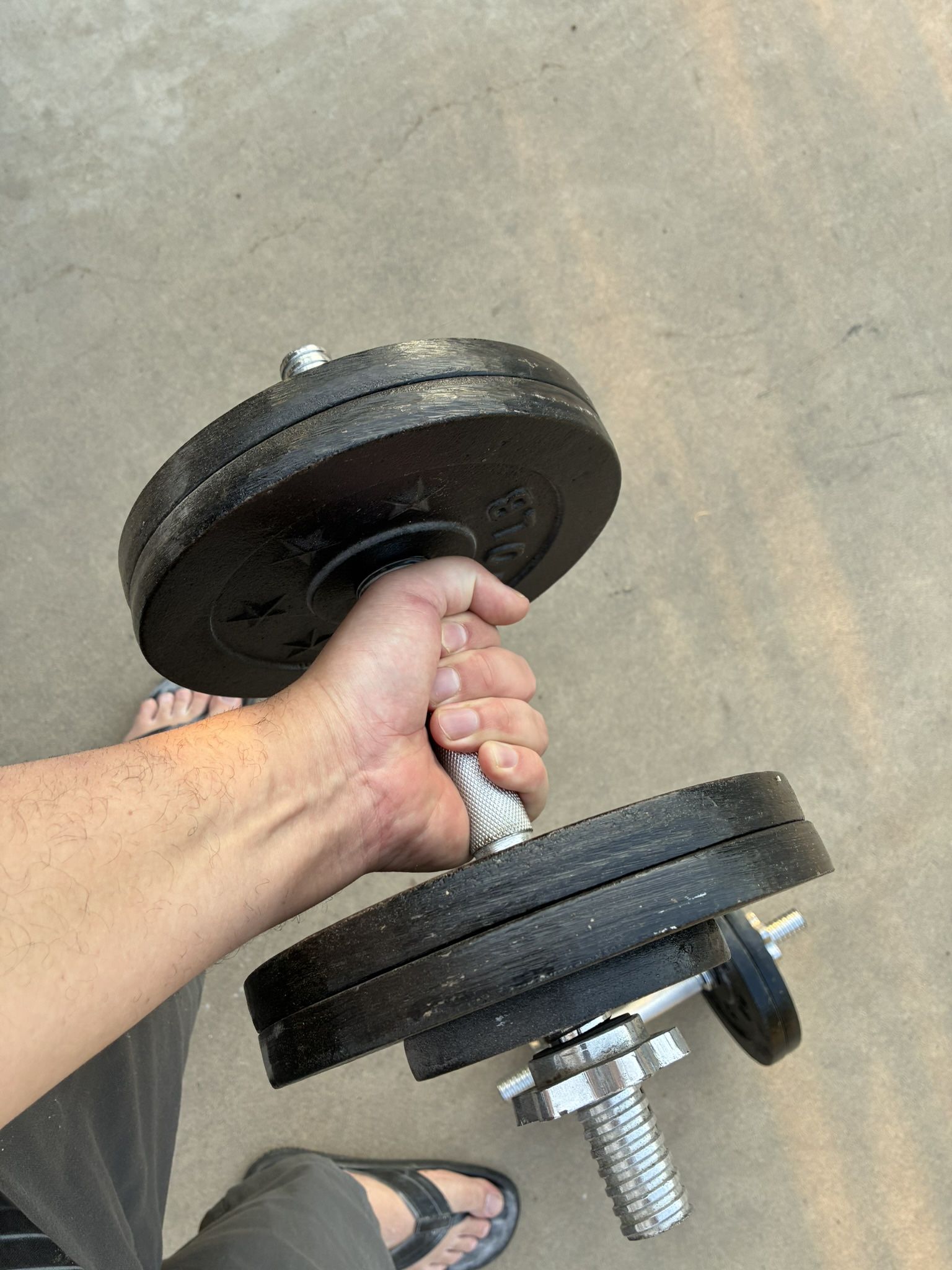 Dumbbells Adjustable Set 5-100 lbs Per Dumbbell