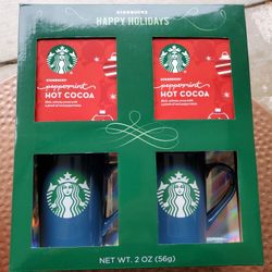New Starbucks Mugs X2
