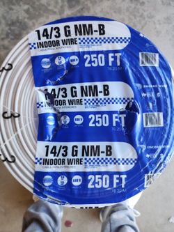 14/3 G NM B indoor Wire 250ft Roll