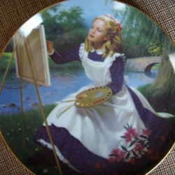 Little women limited edition collectors plates