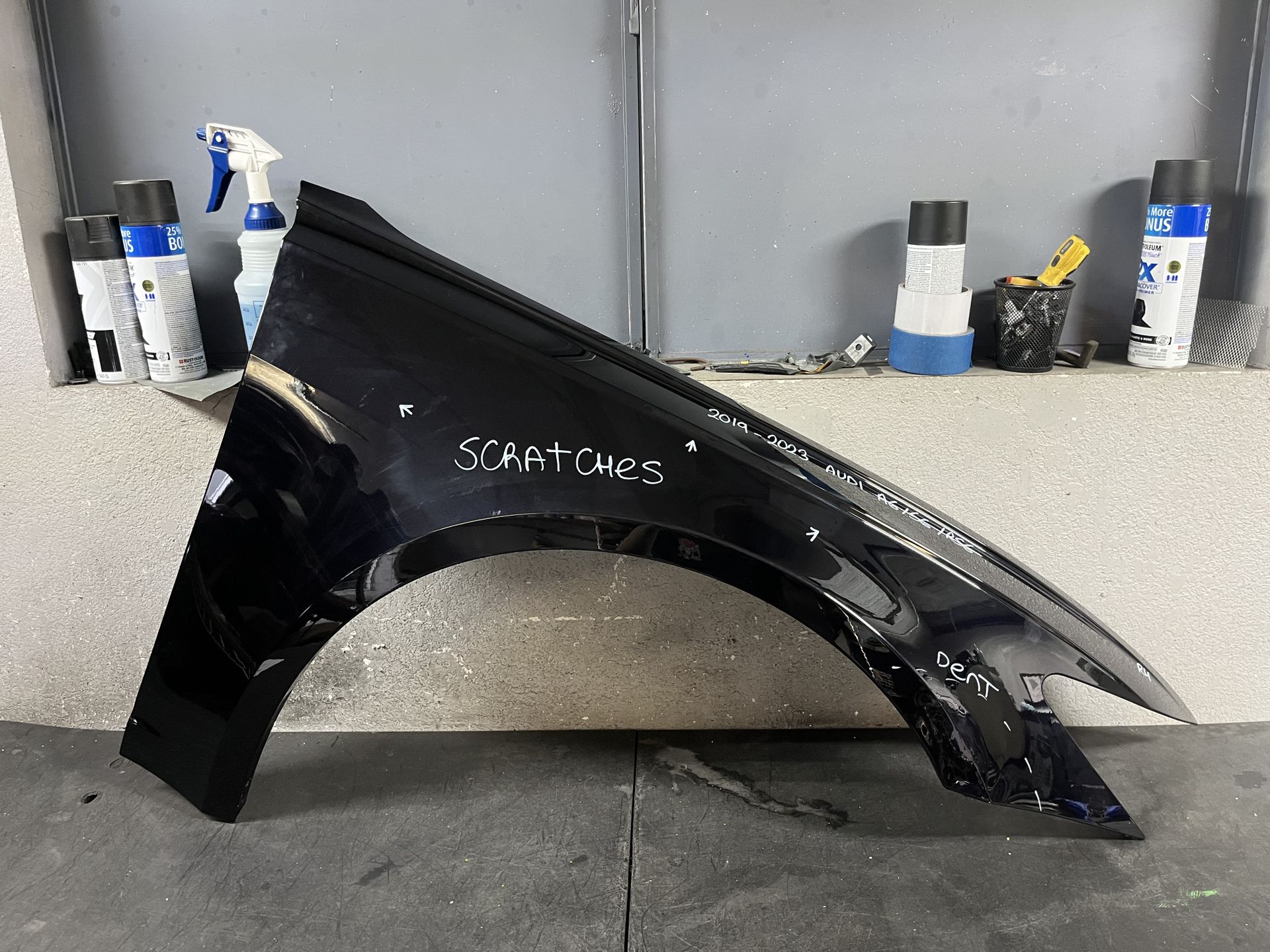 2019-2020-2021-2022 AUDI A6 S6 RS6 RIGHT FENDER OEM USED #9217