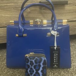 Brand New elegant vintage/bejeweled purse and wallet set.