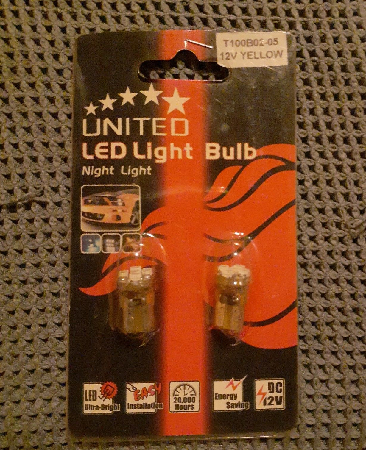 NEW ! Yellow / Amber LED bulbs