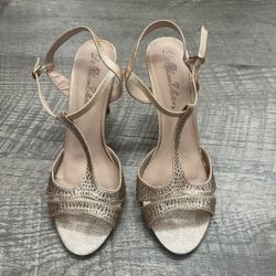 Worn A Few Times/Rose Gold Pumps