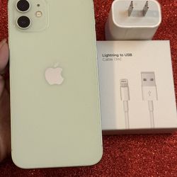 IPhone 12 (128gb) Mint Green UNLOCKED 
