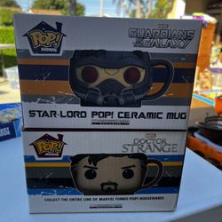 Doctor Strange & Star Lord Coffee Mugs
