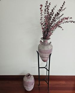 Vases and a Stand