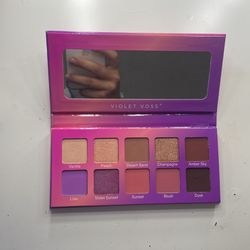 Violet sunset eyeshadow palette
