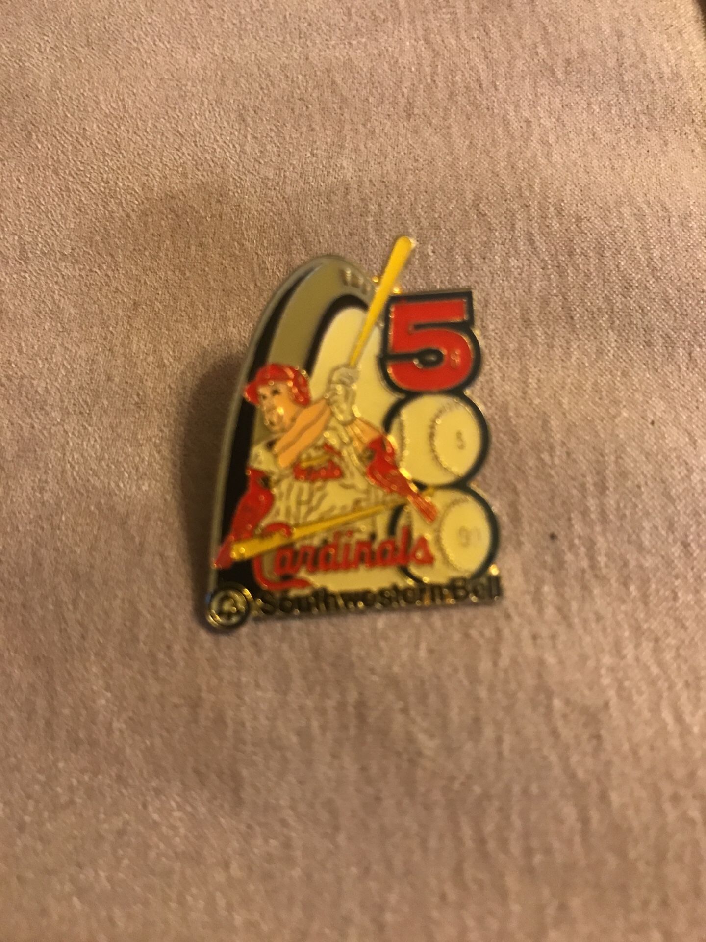 Mark McGwire St. 58 HR Louis Cardinals 1999 Pin Back Pin 500