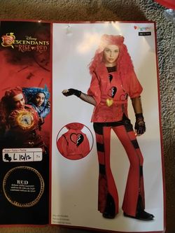 Decendents kids costume size large 10-12
