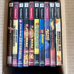 Ps2 Games Lot Of 10 Games