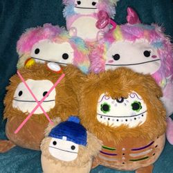 Bigfoot Stuffed Animal Bundle Of 6