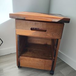 End Tables w/ Wheels