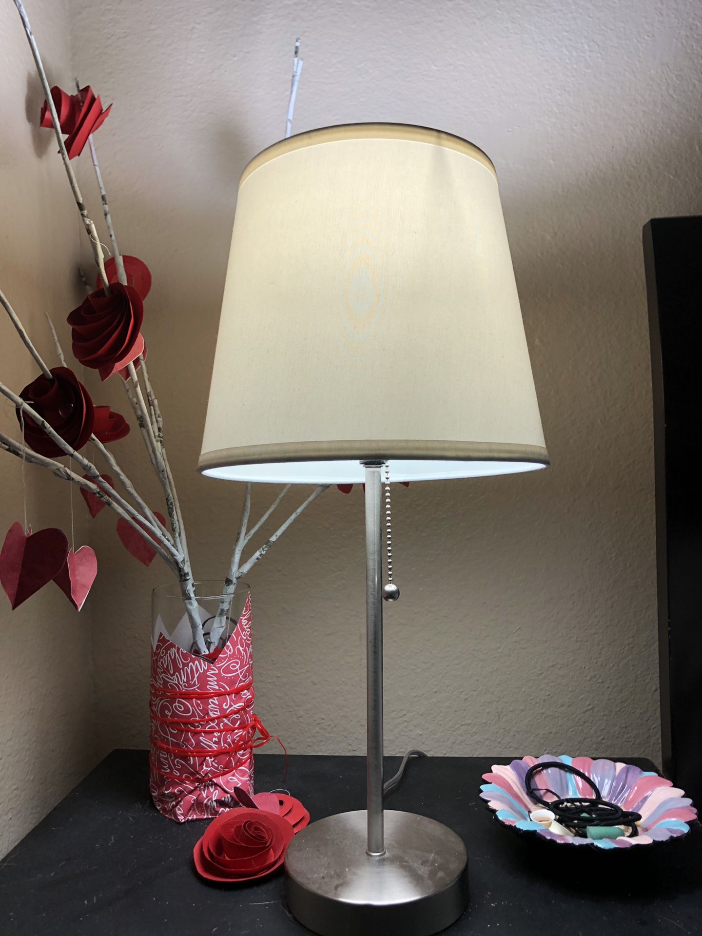 Nightstand lamp - Silver
