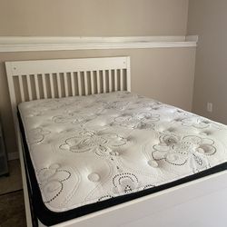 Full bed (IKEA) and mattress (Ashley)