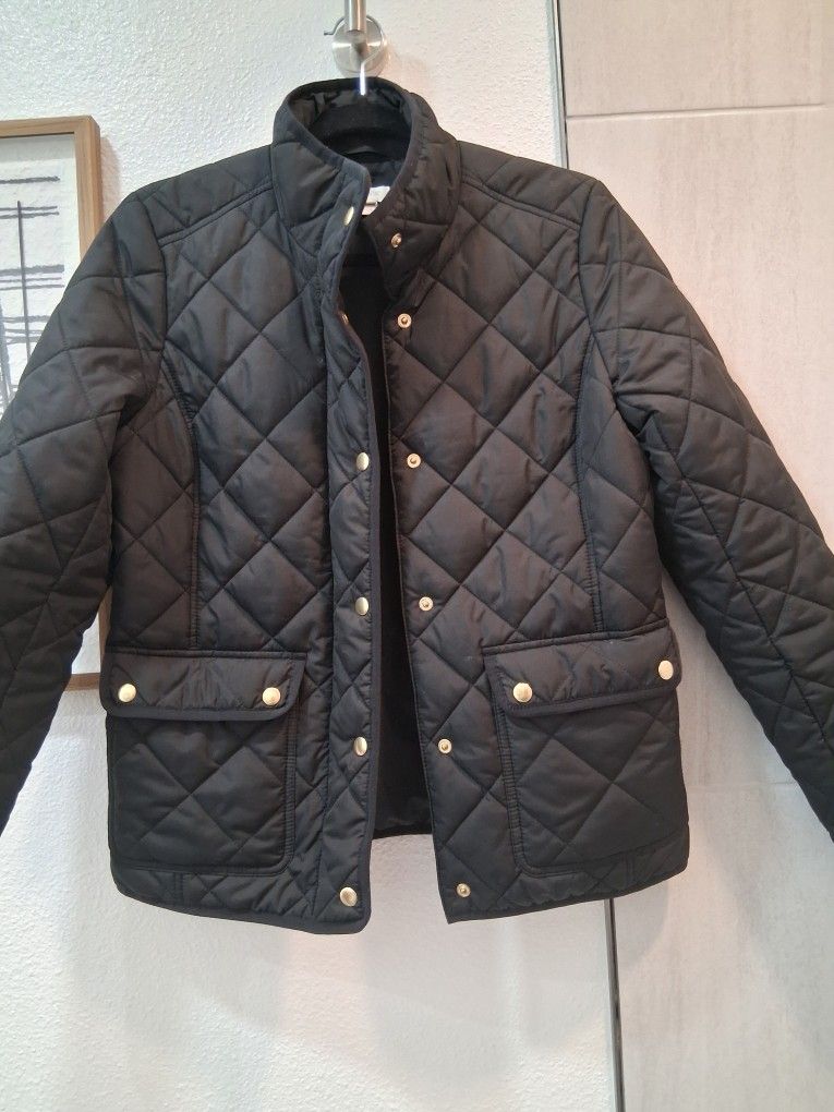 J. Crew Quilted Puffer Jacket 