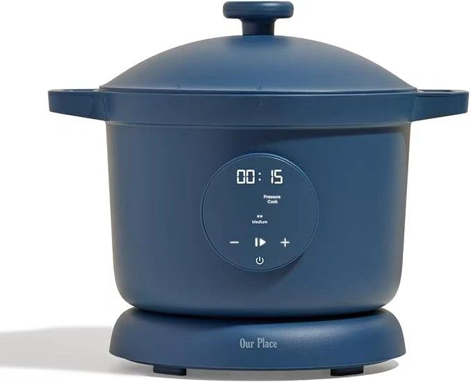 Our Place Dream Cooker | 6-quart Multicooker | 4 Versatile Modes | Pressure Cook, Slow Cook, Sear & Saute, Keep Warm | Hands-Free Steam Release | Tail