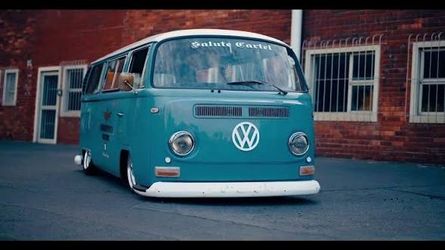 volkswagon bay window bus title in hand