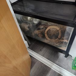 Reptile tank 50 gallon
