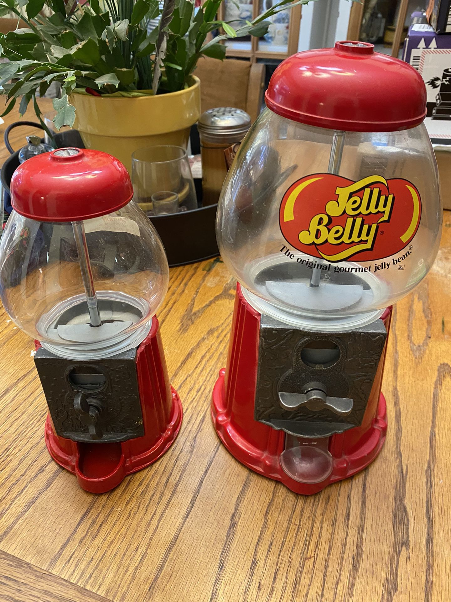 Jelly Belly And Gumball Machines - Both Work
