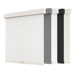 AOSKY Cordless Blackout Roller Shades, 33.5" W X 72" H, Linen Beige