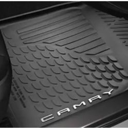 Toyota Camry - OEM Floor Mats and Trunk Cargo Tray (Mat) 5 piece Factory Set - 1 year old