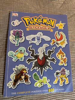 DK Pokémon Stickédex Sticker Book