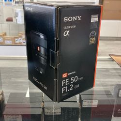Sony 50 Mm F1.2 GM 