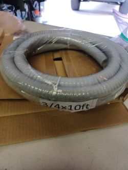 NEW! 10 FT of 3/4" flex conduit