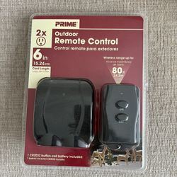 Outdoor Remote Control System