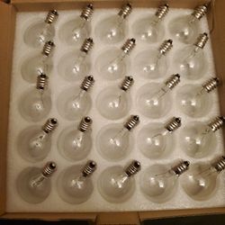 25 PCS G40 Replacement Bulbs 120V 