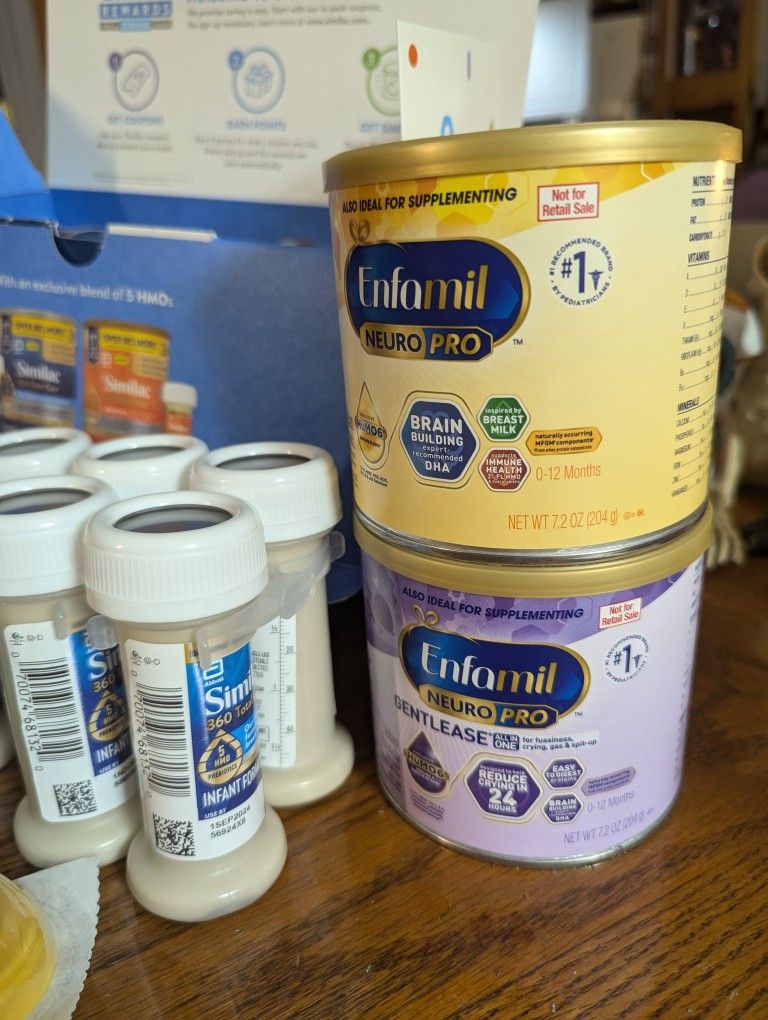 Enfamil N Similac Unopened