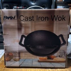 Cast Iron Wok