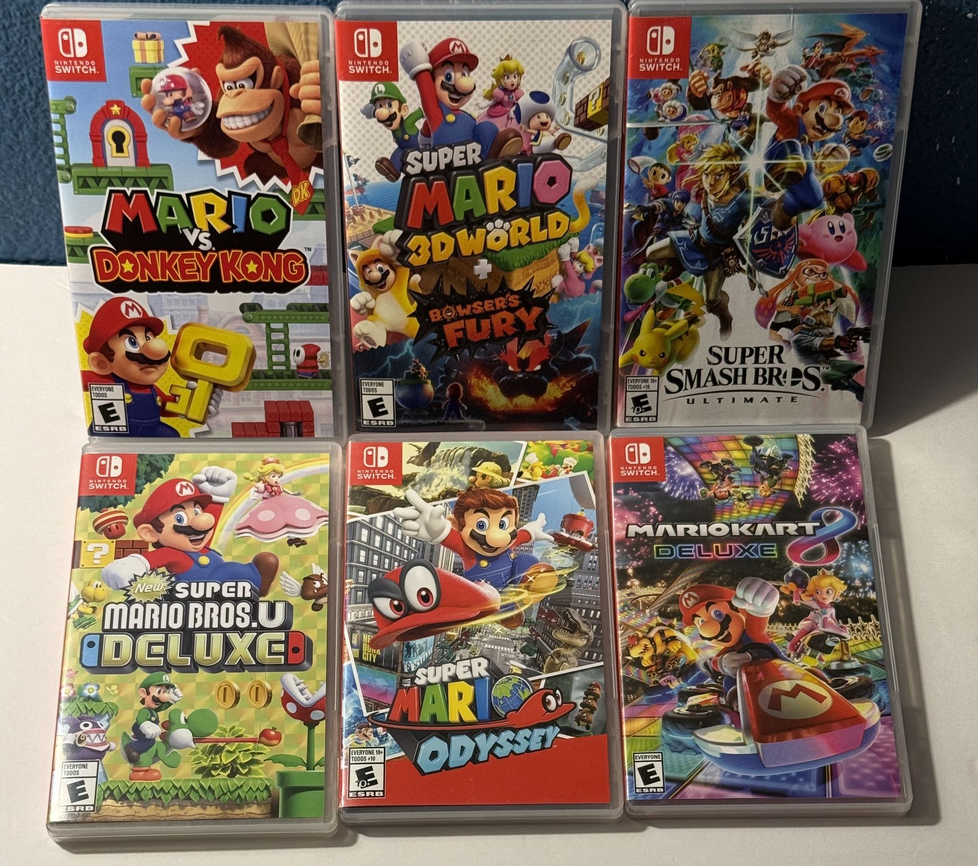 Super Mario Nintendo Switch Video Game Bundle!