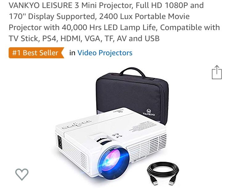 Vankyo Video Projector