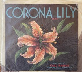 Shipping crate label