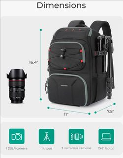 Professional Camera Backpack - New!