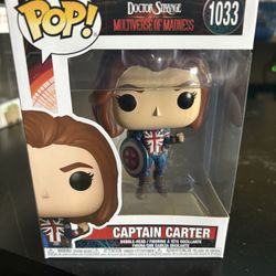 Funko Pop! Vinyl: Doctor Strange The Multiverse Of Madness Captain Carter #1033