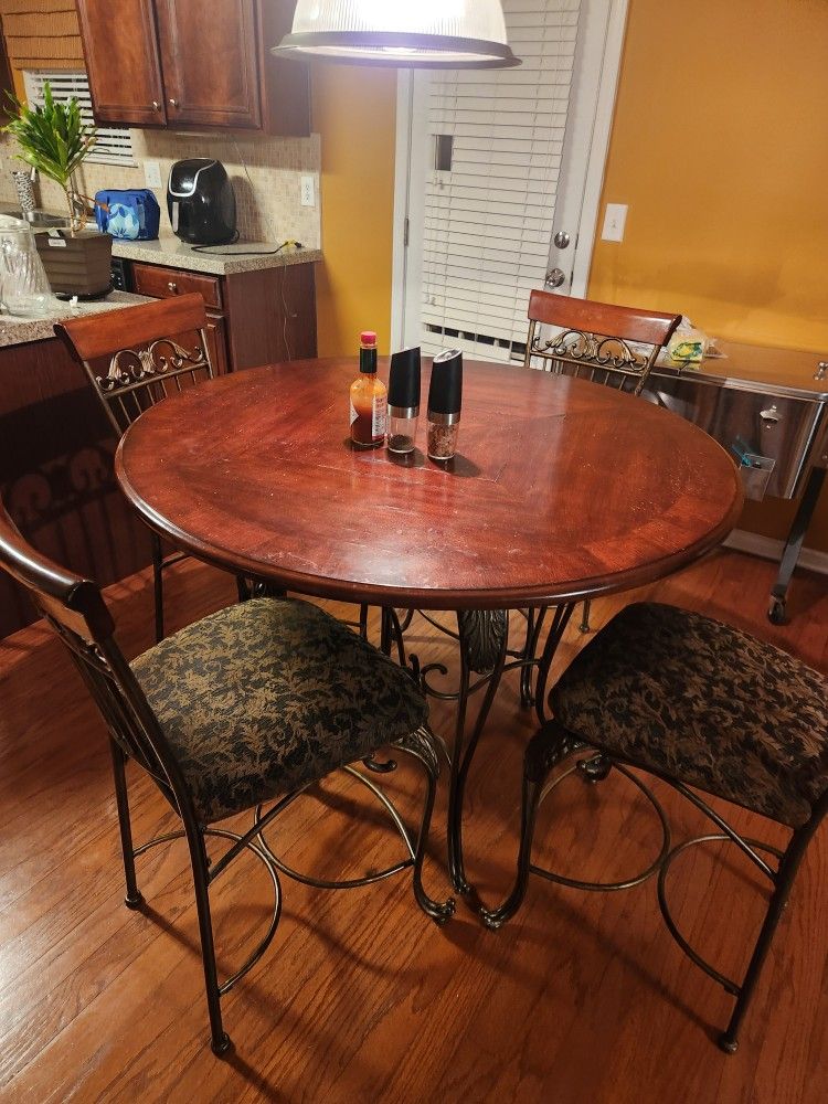 Pub Style Table And Chairs