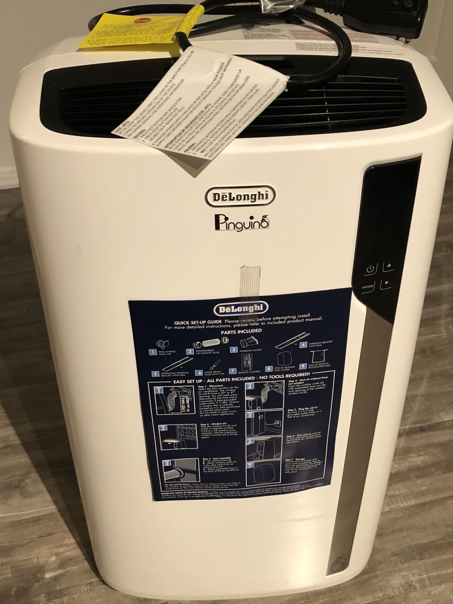 De’Longhi Pinguino: 4 in 1: AC, Heater, Dehumidifier, Fan