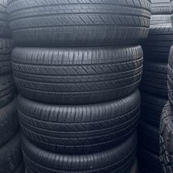 4 used tires 265/60r18 🤑free installation ‼️