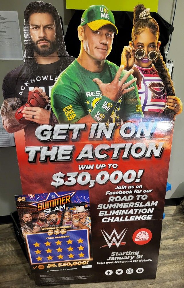 Wrestling Standee